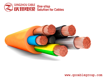 Flame retardant and fire resistant cable