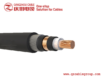 ​0.6/1 kV Single-core cables, XLPE insulated, wire armoured with copper and aluminum conductor