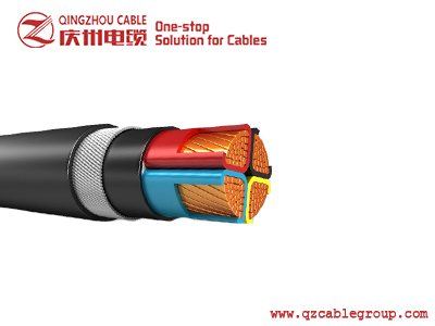 0.6/1 kV Multi-core cables, XLPE insulated, wire armoured with copper and aluminum conductor IEC 60502-1